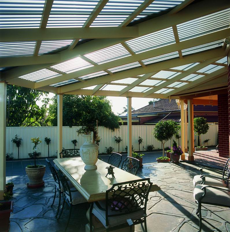 FRP lighting sheet making machine